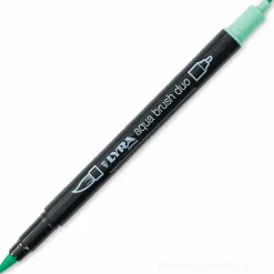 Pennarello acquerellabile Lyra Aqua Brush Duo acquamarina