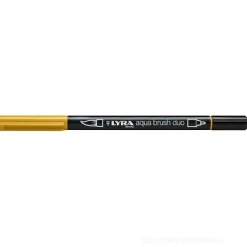Pennarello acquerellabile Lyra Aqua Brush Duo terra di Siena naturale