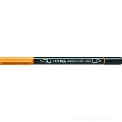 Pennarello acquerellabile Lyra Aqua Brush Duo giallo canarino