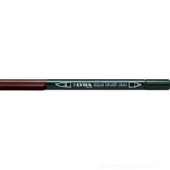 Pennarello acquerellabile Lyra Aqua Brush Duo seppia scuro