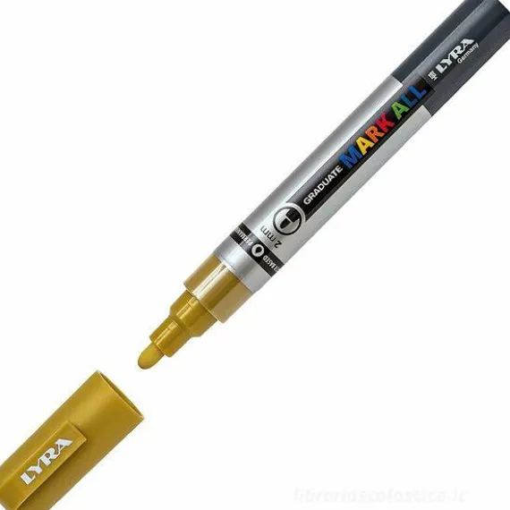 Pennarello marcatore Graduate Mark All 2 mm oro