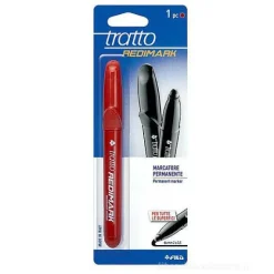 Pennarello marcatore Tratto Redimark rosso