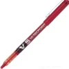 Penna roller a inchiostro liquido Hi-Tecpoint V5 punta fine 0,5mm rosso