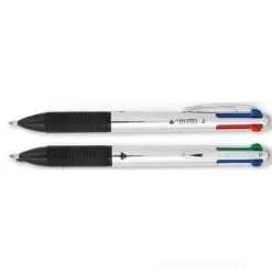 Penna tratto Fila 4 colori Metal argento (F841403)