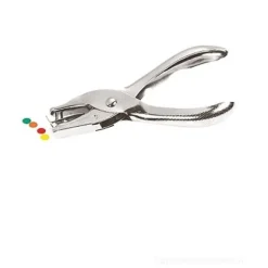 Pinza perforatrice a un foro