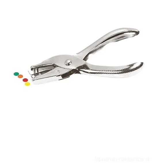 Pinza perforatrice a un foro