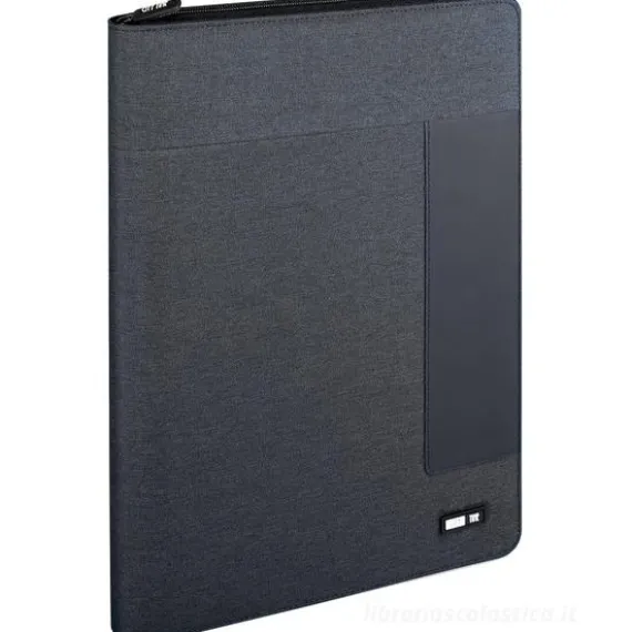 Porta blocco Niji in tessuto grigio scuro (61741)