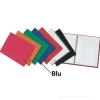Portalistini colorato a fogli fissi 40 buste A4 finitura ruvida