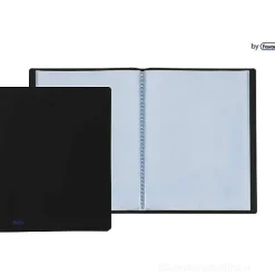 Porta listino formato interno cm 22x30 20 buste colore nero