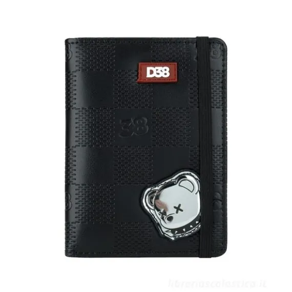 Portapassaporto Disegno38 Chrome