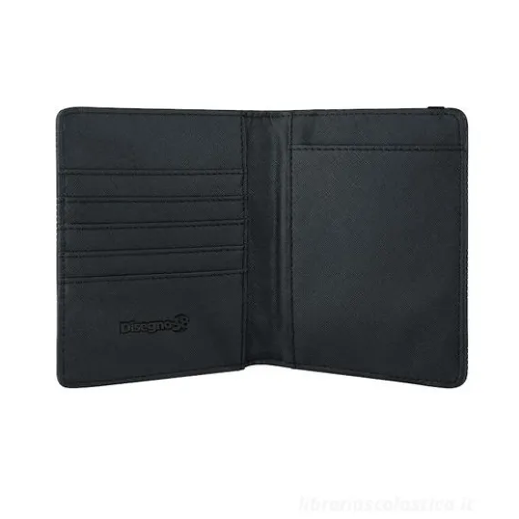 Portapassaporto Disegno38 Chrome