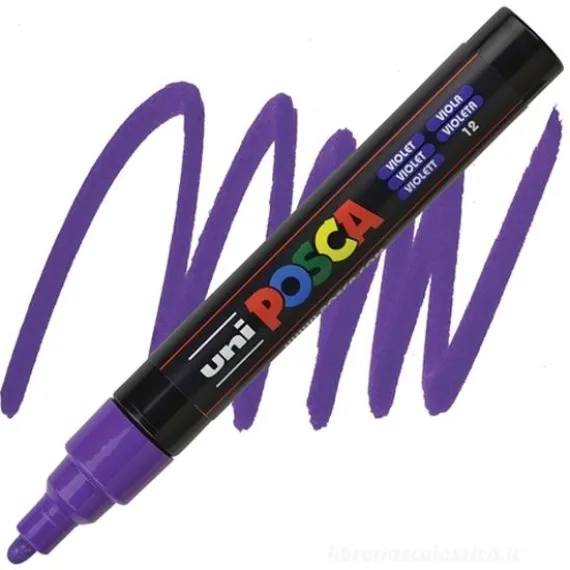 Posca marcatore punta media viola (M PC5M VI)