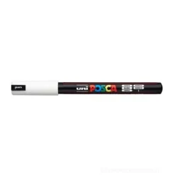 Posca marcatore punta ultra-fine bianco (M PC1MR BI)