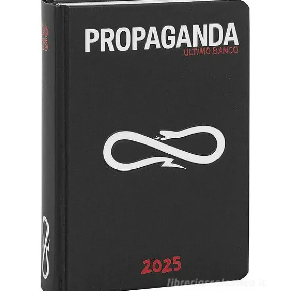 Propaganda 2024-2025. Diario scuola agenda 16 mesi. Nero