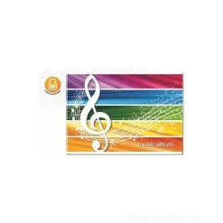 Quaderno musica pentagramma formato A5 (colori assortiti)