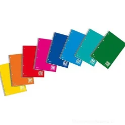 Quaderno spiralato 80 fogli quadri A5 One Color (colori assortiti)