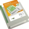 Raccoglitore registratore Stelvio formato A4 con dorso da 4 cm e 4 anelli da 3 cm