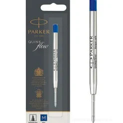 Refill per penna a sfera Quinkflow punta media colore blu