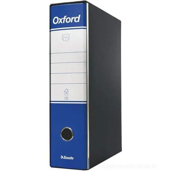 Registratore Oxford con dorso da 8 cm