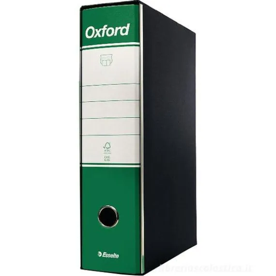Registratore Oxford con dorso da 8 cm