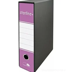 Registratore Starline dorso cm 8 ametista cm 28,5x34,3x8