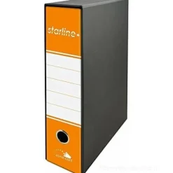 Registratore Starline dorso cm 5 arancio cm 28,5x34,3x5