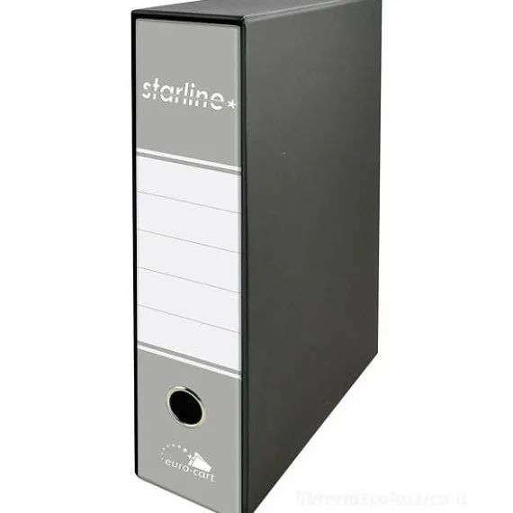 Registratore Starline dorso cm 5 grigio cm 28,5x34,3x5