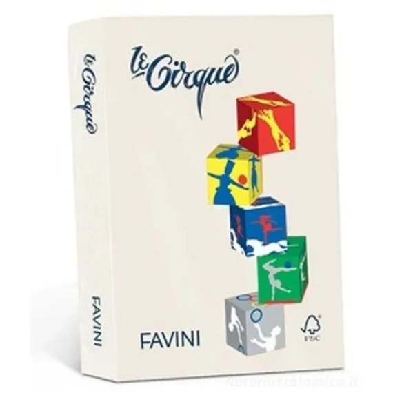 Risma Le Cirque 500 fogli avorio formato A4 80 gr