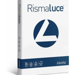 Risma Luce 125 fogli formato A4 200 gr bianco