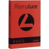 Risma Luce 125 fogli formato A4 200 gr rosso scarlatto