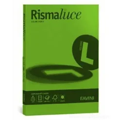 Risma Luce 125 fogli formato A4 200 gr verde