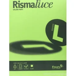 Risma Luce 125 fogli formato A4 200 gr verde pistacchio