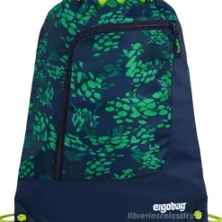 Sacca Ergobag sport Bag FireBear Dragon - Verde