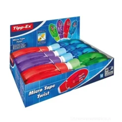 Scatola 10 correttori a nastro Tipp-Ex Micro Tape Twist 8m