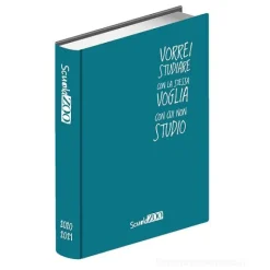 ScuolaZoo 2020-2021. Diario 16 mesi large. Azzurro
