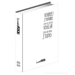 ScuolaZoo 2020-2021. Diario 16 mesi large. Bianco