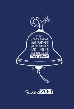 ScuolaZoo 2018. Diario 16 mesi Pocket Blu Navy
