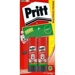 Set 2 pezzi colla stick Pritt 22g