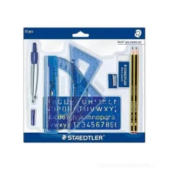 Set 12 pezzi disegno tecnico Noris geo Starter Set 569 120 P1