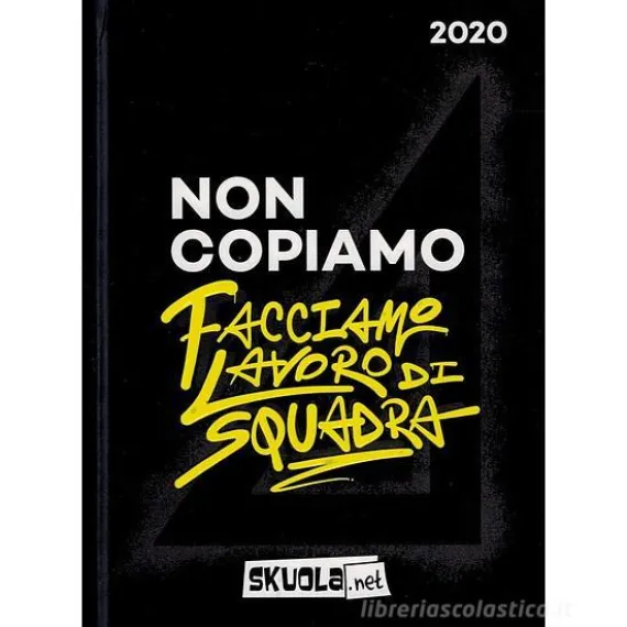 Skuola.net 2019-2020. Agenda 16 mesi. Nero