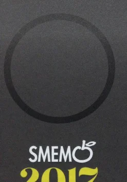 Smemo 2017. Diario Medium. Antracite - giallo