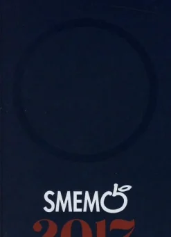 Smemo 2017. Diario Medium. Blu - rosso