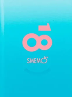 Smemo 2018. Diario 16 mesi. Azzurro rosa