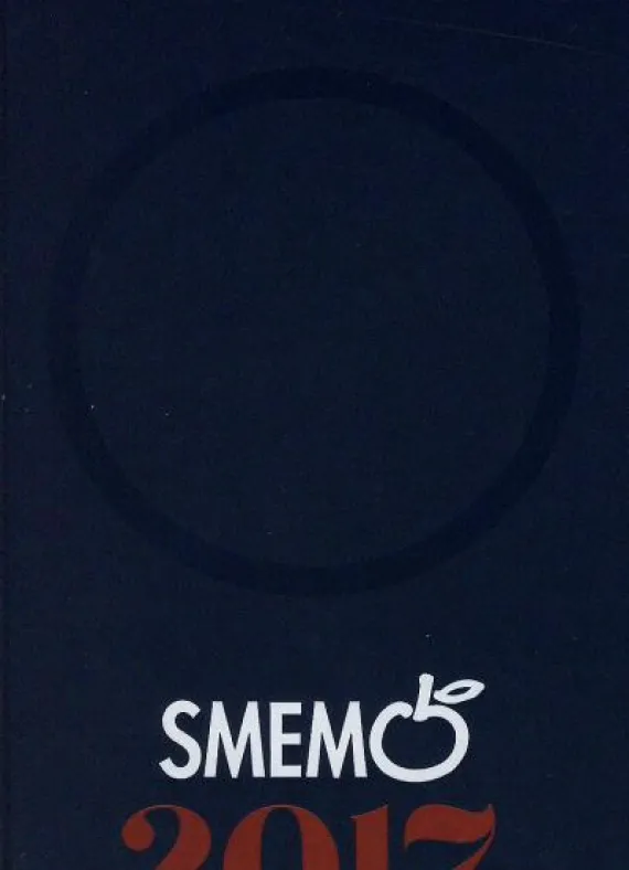 Smemo 2017. Diario Small. Blu - rosso