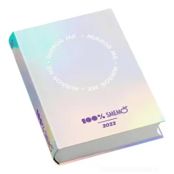Smemoranda 2022. Diario Smemo 16 mesi medium. Special Edition Mirror me. Blu