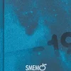 Smemoranda 2019. Diario Smemo 16 mesi medium. Blu e bianco