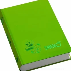 Smemoranda 2024. Diario Smemo 16 mesi large. Verde lime