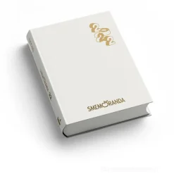 Smemoranda 2022. Diario Smemo 16 mesi large. Bianco e oro
