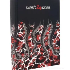 Smemoranda 2024. Diario Smemo 16 mesi medium. Special Edition Octopus Rosso