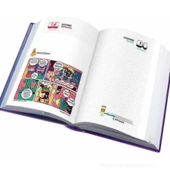 Smemoranda 2024. Diario Smemo 16 mesi large. Viola